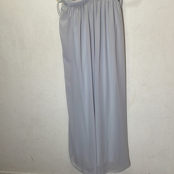Lulu’s Evening Dream Light Grey Maxi Dress Size XL NWT - Picture 9 of 11